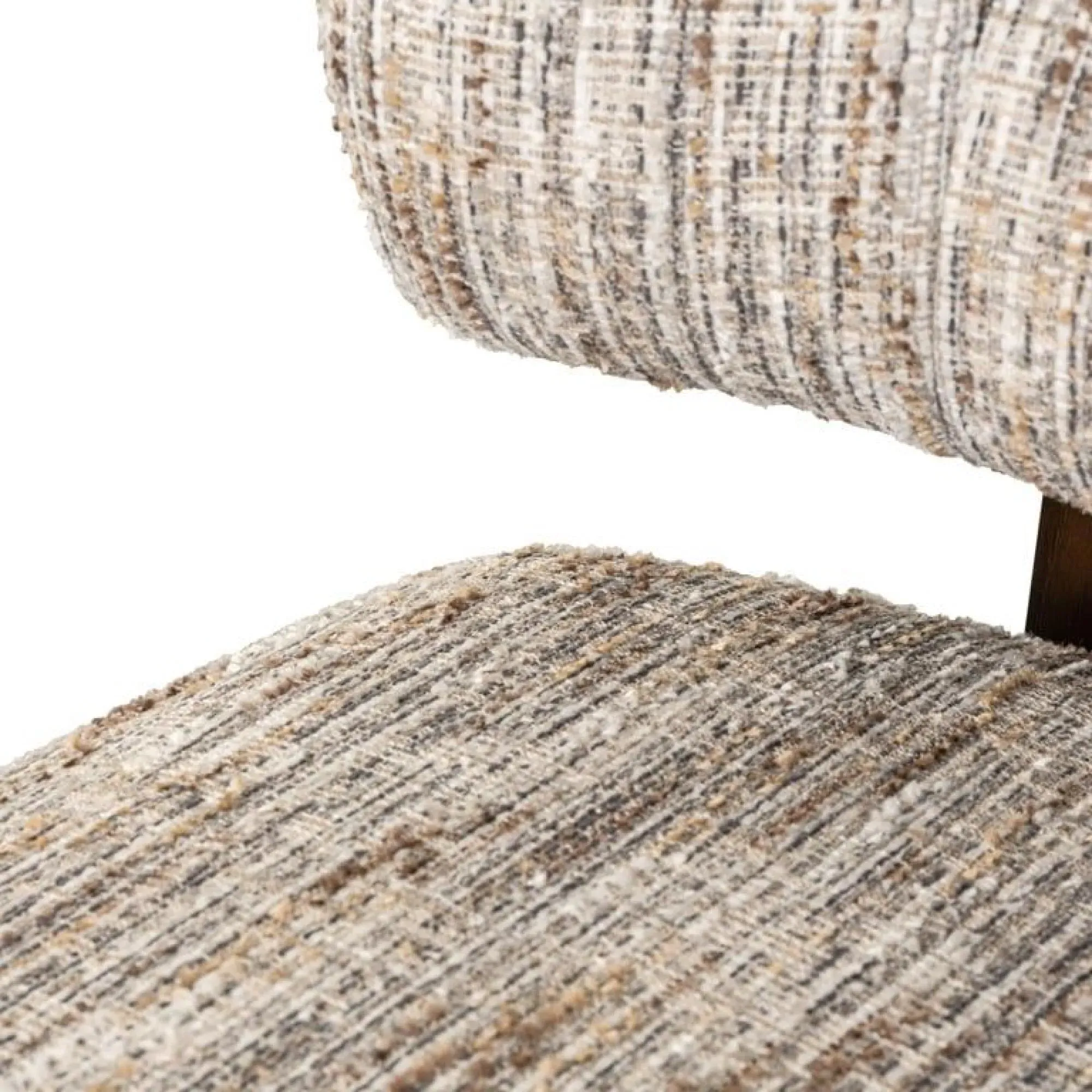 Arabella Accent Chair - Greige Coco, Fabric