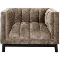 Beaudy Accent Chair - Stone, Chenille
