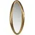 Belia Oval Wall Mirror - Gold