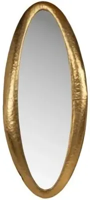 Belia Oval Wall Mirror - Gold image