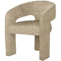 Belle Accent Chair - Beige, Fabric