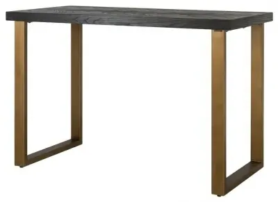 Blackbone 6 Seater Dining Table - Black, Oak image