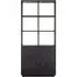 Blackbone Bookcase with Cupboard - Black, Oak