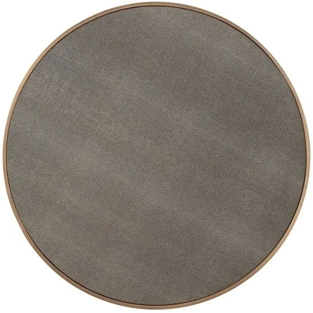Bloomingville Round 2 Tier Coffee Table - Shagreen