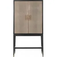 Bloomingville Shagreen 2 Door Bar Cabinet
