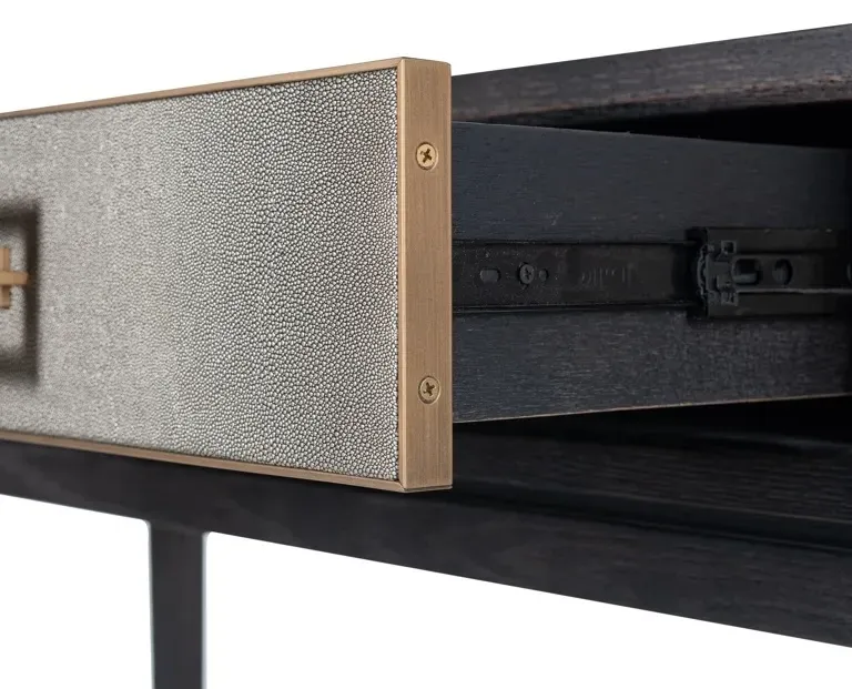 Bloomingville Shagreen 3 Drawer Console Table