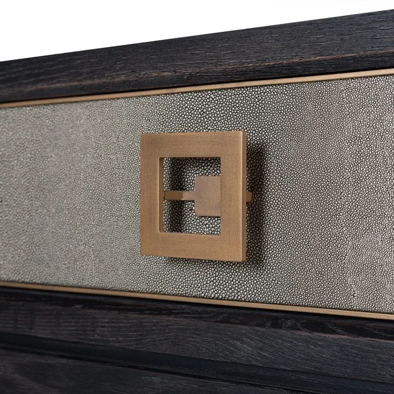 Bloomingville Shagreen 3 Drawer Console Table