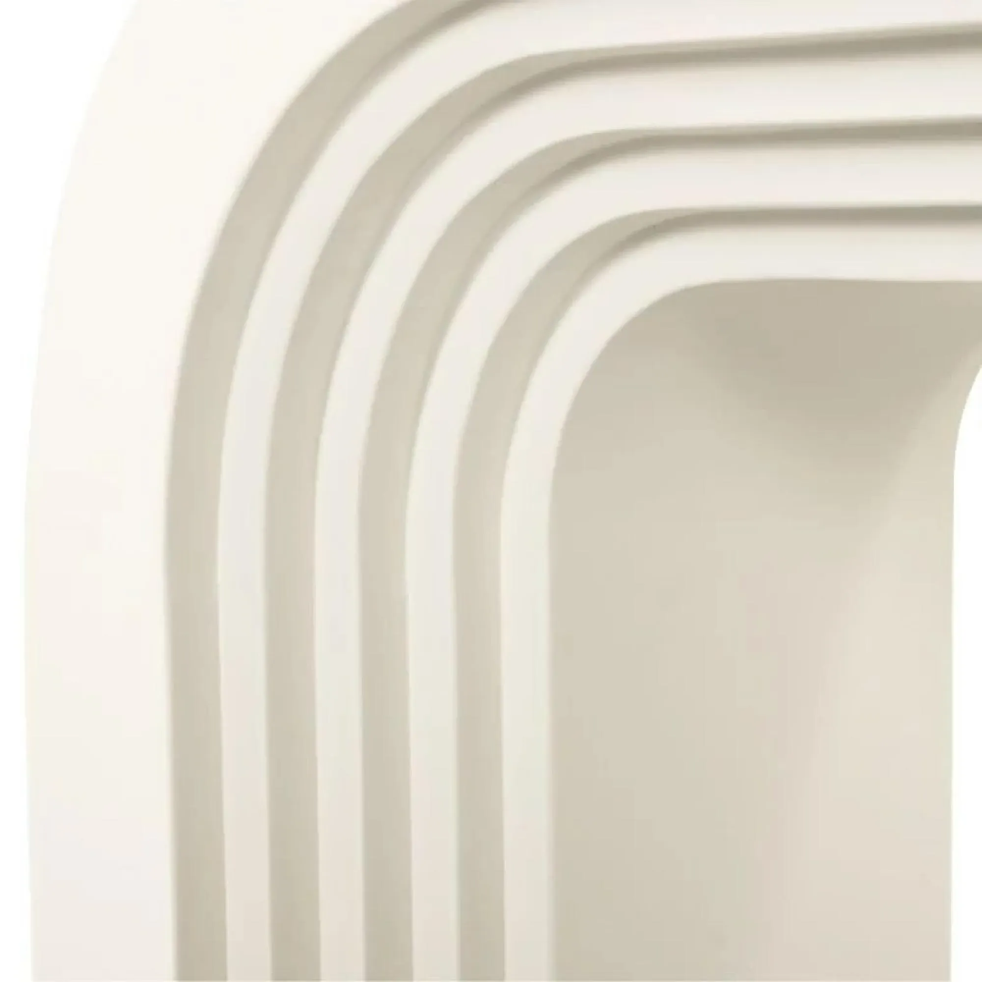 Bloomstone Console Table - White