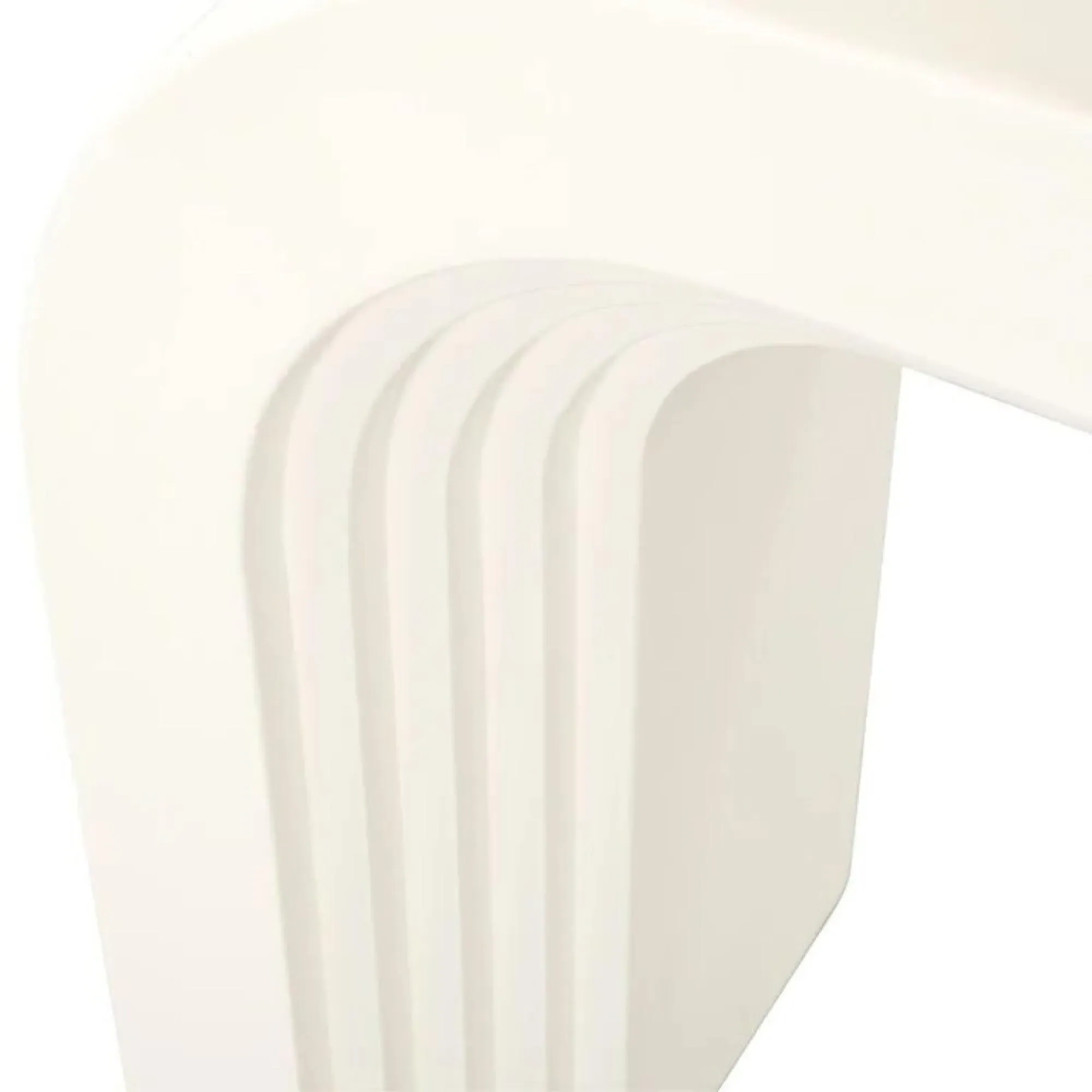 Bloomstone Console Table - White