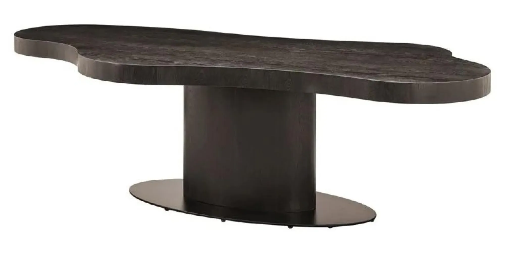 Bogor 10 Seater Pedestal Dining Table - Dark Coffee