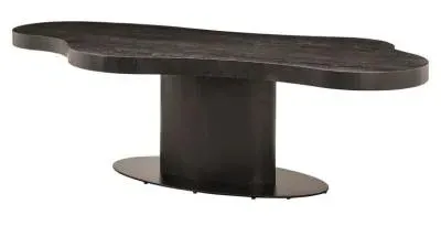 Bogor 10 Seater Pedestal Dining Table - Dark Coffee