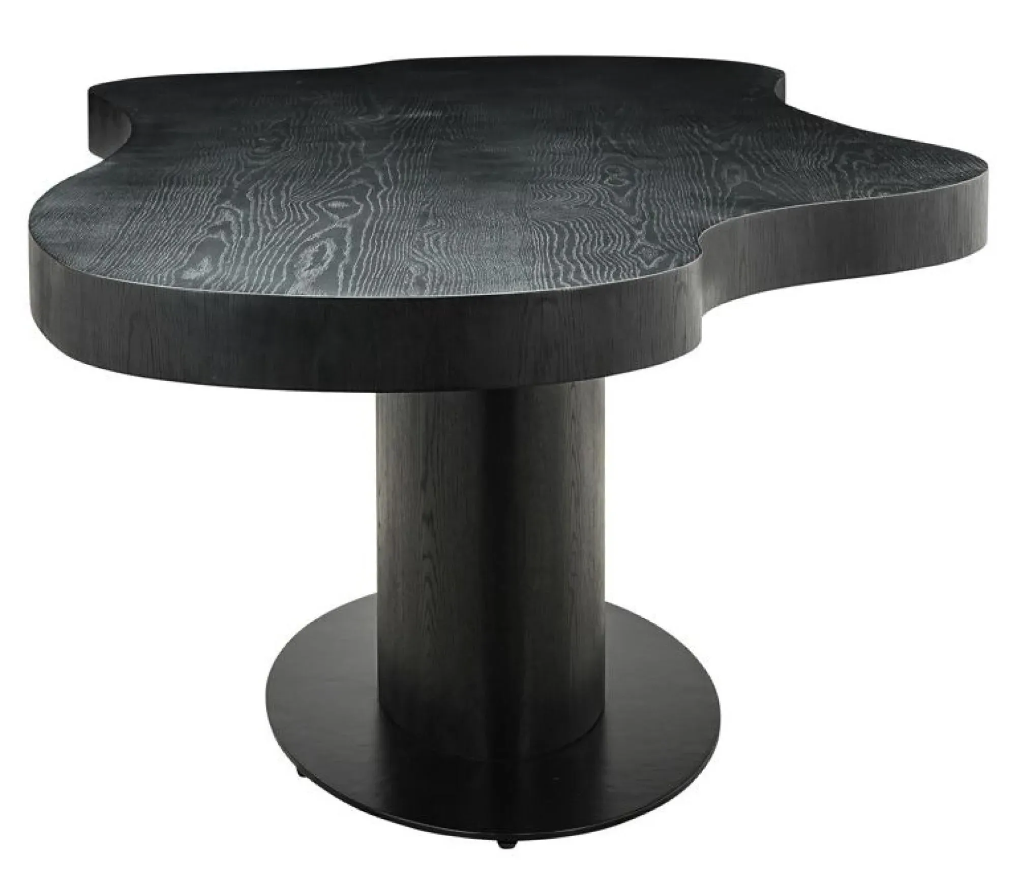 Bogor 8 Seater Pedestal Dining Table - Dark Coffee