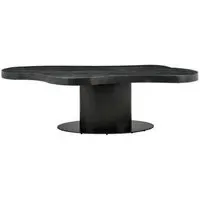 Bogor 8 Seater Pedestal Dining Table - Dark Coffee