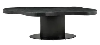 Bogor 8 Seater Pedestal Dining Table - Dark Coffee image