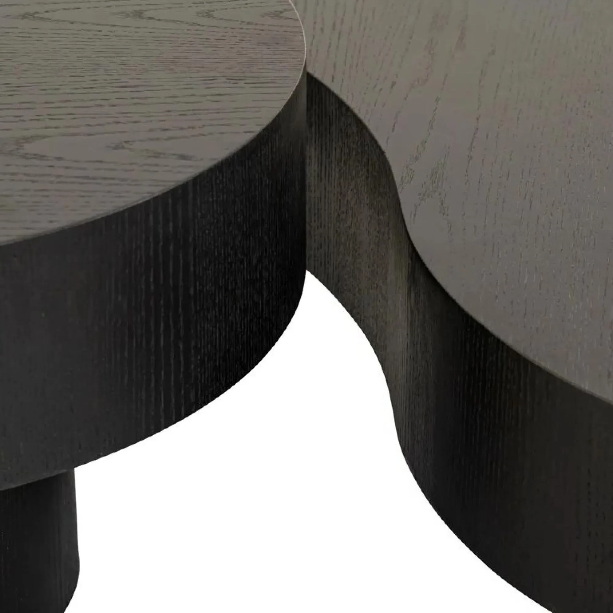 Bogor Set of 2 Coffee Tables - Dark Wood