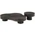 Bogor Set of 2 Coffee Tables - Dark Wood