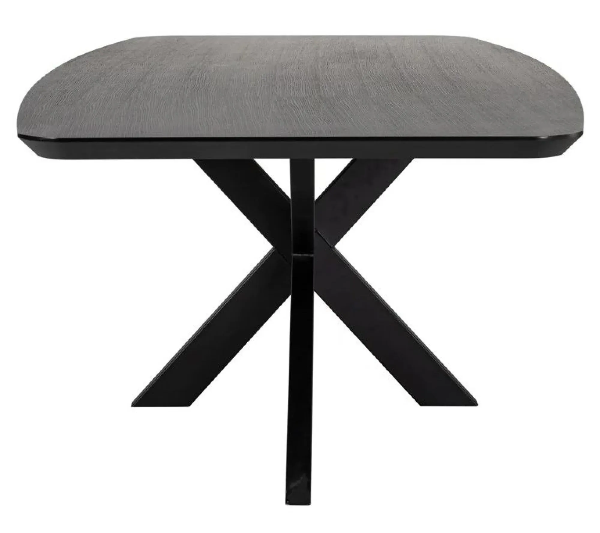 Bonvoy 10 Seater Dining Table with Spider Legs - Black, Oak