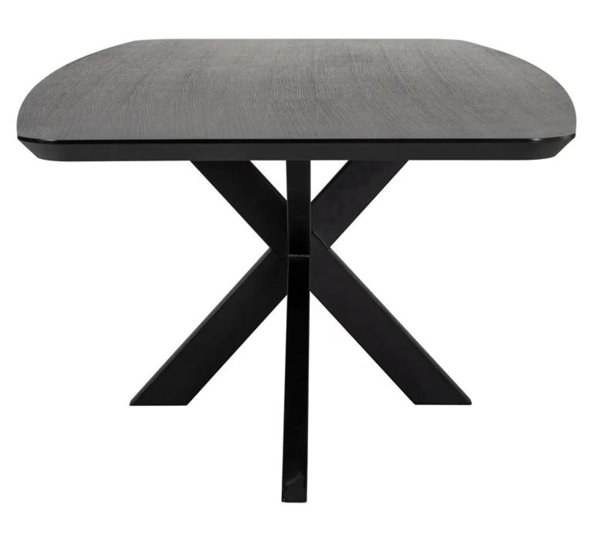 Bonvoy 12 Seater Dining Table with Spider Legs - Black, Oak