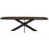 Bonvoy 12 Seater Dining Table with Spider Legs - Brown, Oak