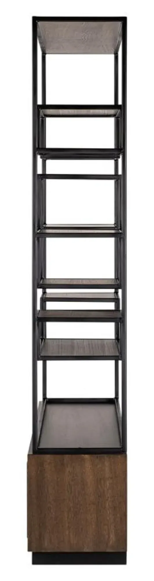 Bonvoy Shelving Unit with Storage - Brown, Oak