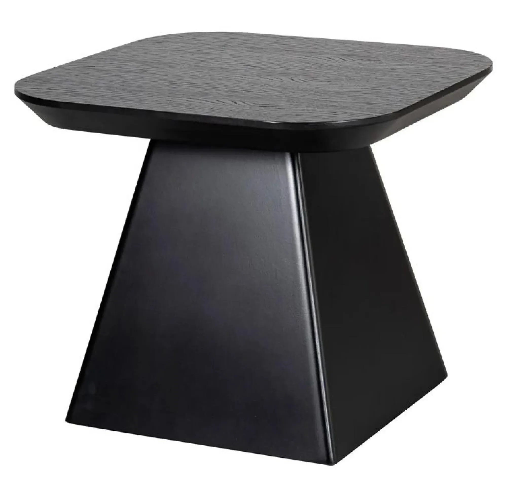 Bonvoy Square End Table - Black, Oak