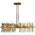 Briget Crystal Chandelier - Bronze