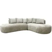 Cassie 4-Seater Corner Sofa - Sand, Fabric