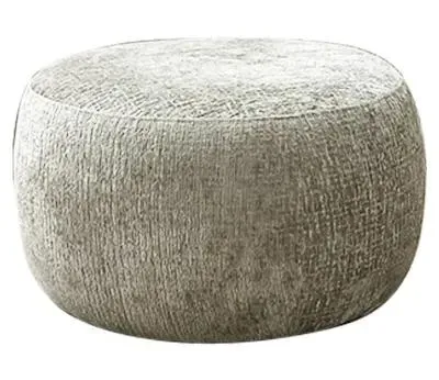 Cassie Pouff - Grey, Fabric image