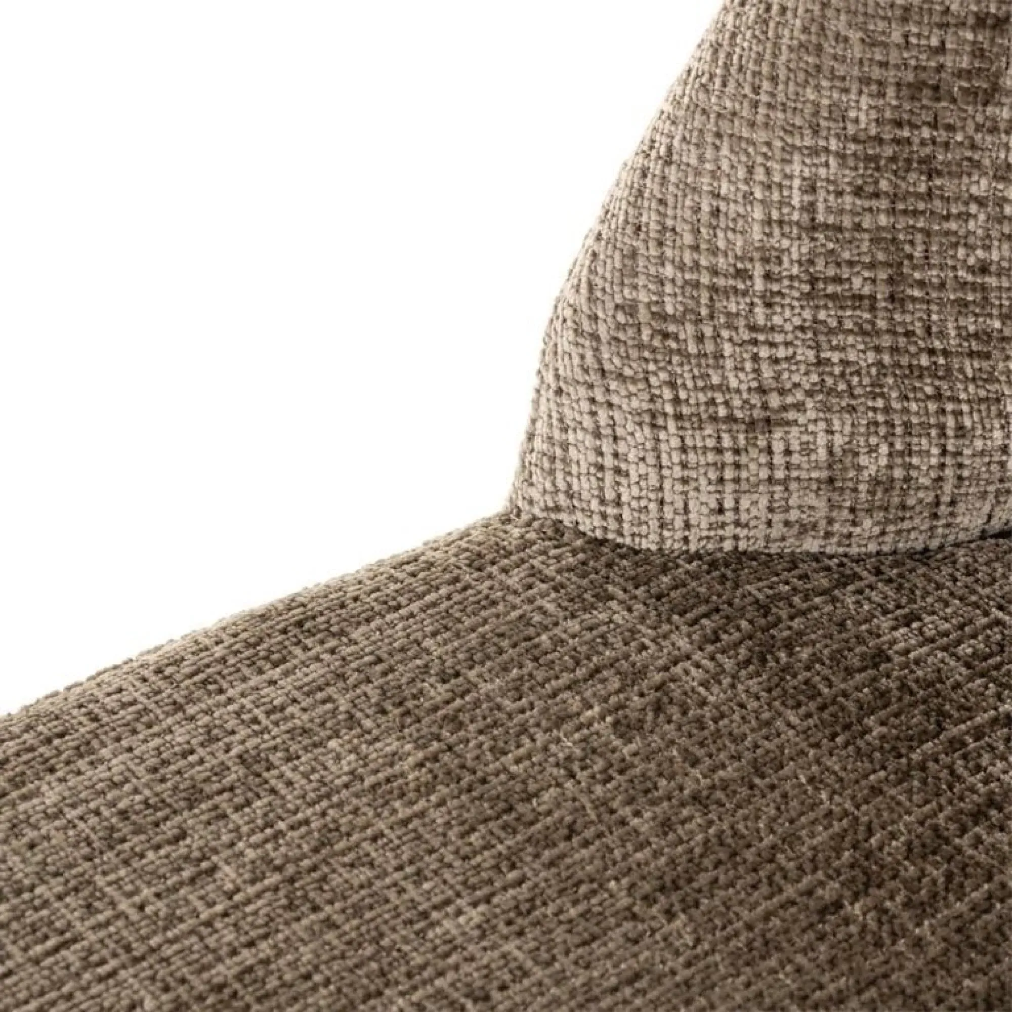 Cecilia Dining Chair - Stone, Chenille Fabric