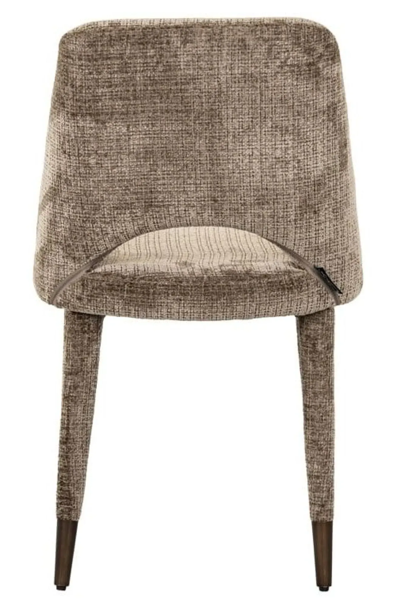 Cecilia Dining Chair - Stone, Chenille Fabric