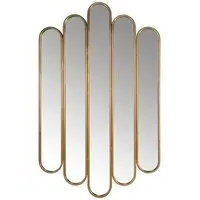 Chelsey Wall Mirror - Gold