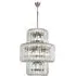 Chenna Glass Chandelier - Gold