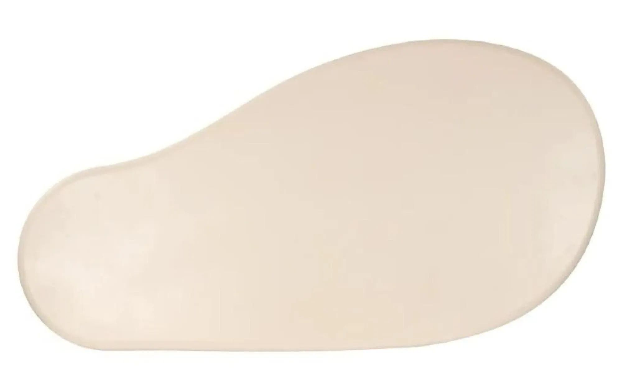 Clayton Abstract Coffee Table - Beige, Lime Plaster