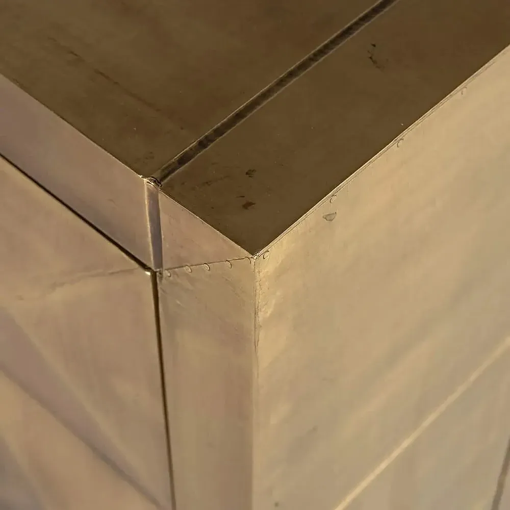 Collada 3 Door Extra Large Sideboard - Brushed Gold