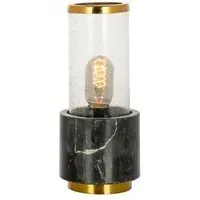 Conan Table Lamp - Black, Marble
