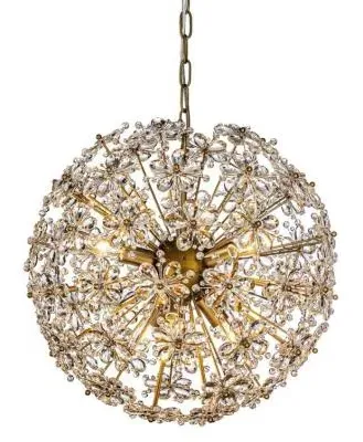 Cyntha Crystal Chandelier - Bronze image