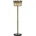 Dagmar Glass Floor Lamp - Bronze, Metal