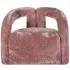 Dana Accent Chair - Rose, Chenille