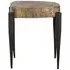 Declan Side Table - Gold, Black