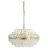 Desire Large Chandelier - Brushed Gold, Crystal