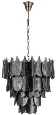 Divine Glass Chandelier - Black image