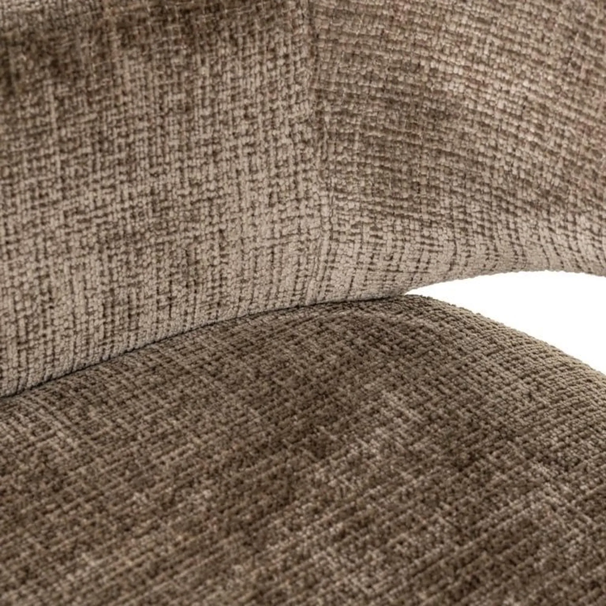 Donnatella Dining Armchair - Stone, Chenille