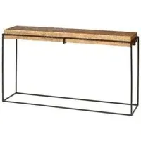 Dover Console Table - Bronze, Metal
