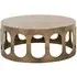 Du Pont Round Coffee Table - Brushed Gold, Metal