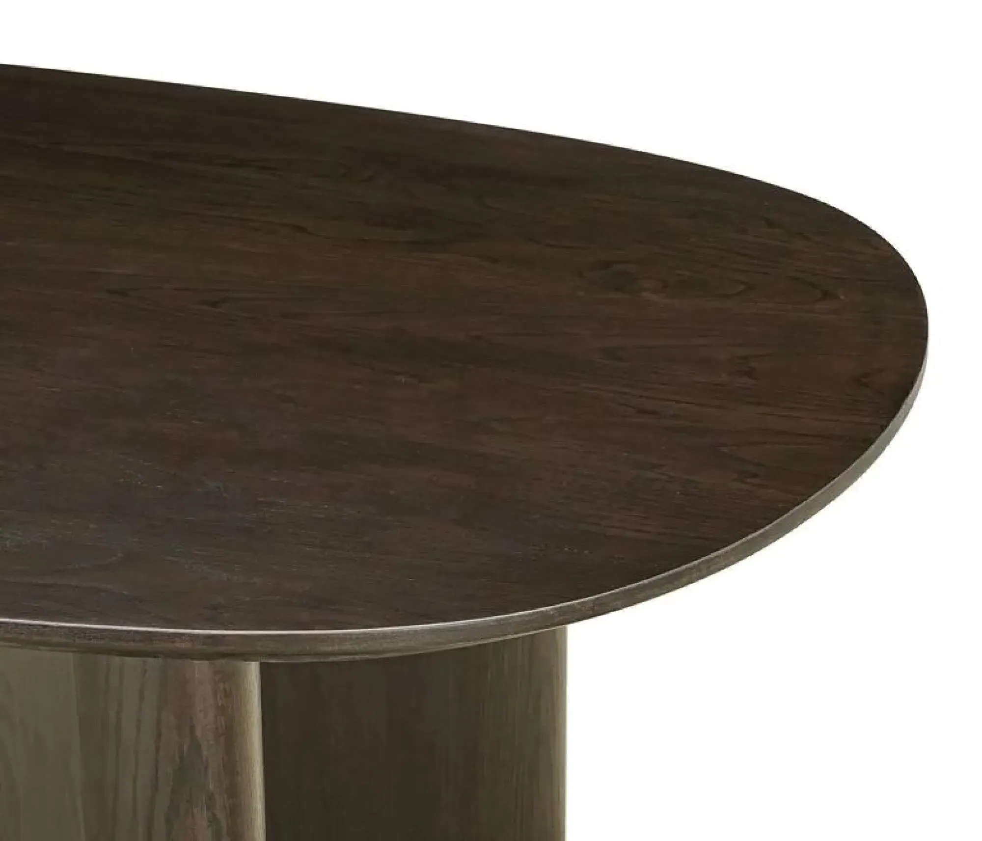Durban 12 Seater Oval Dining Table - Brown, Wood