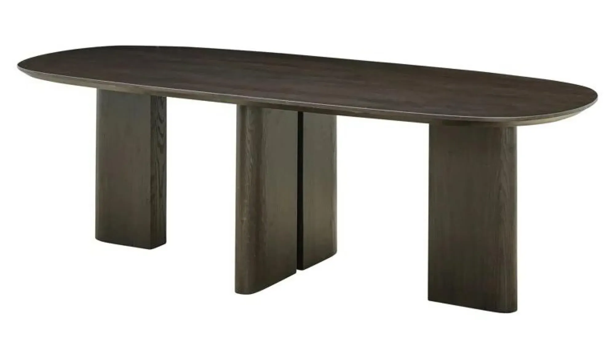 Durban 12 Seater Oval Dining Table - Brown, Wood