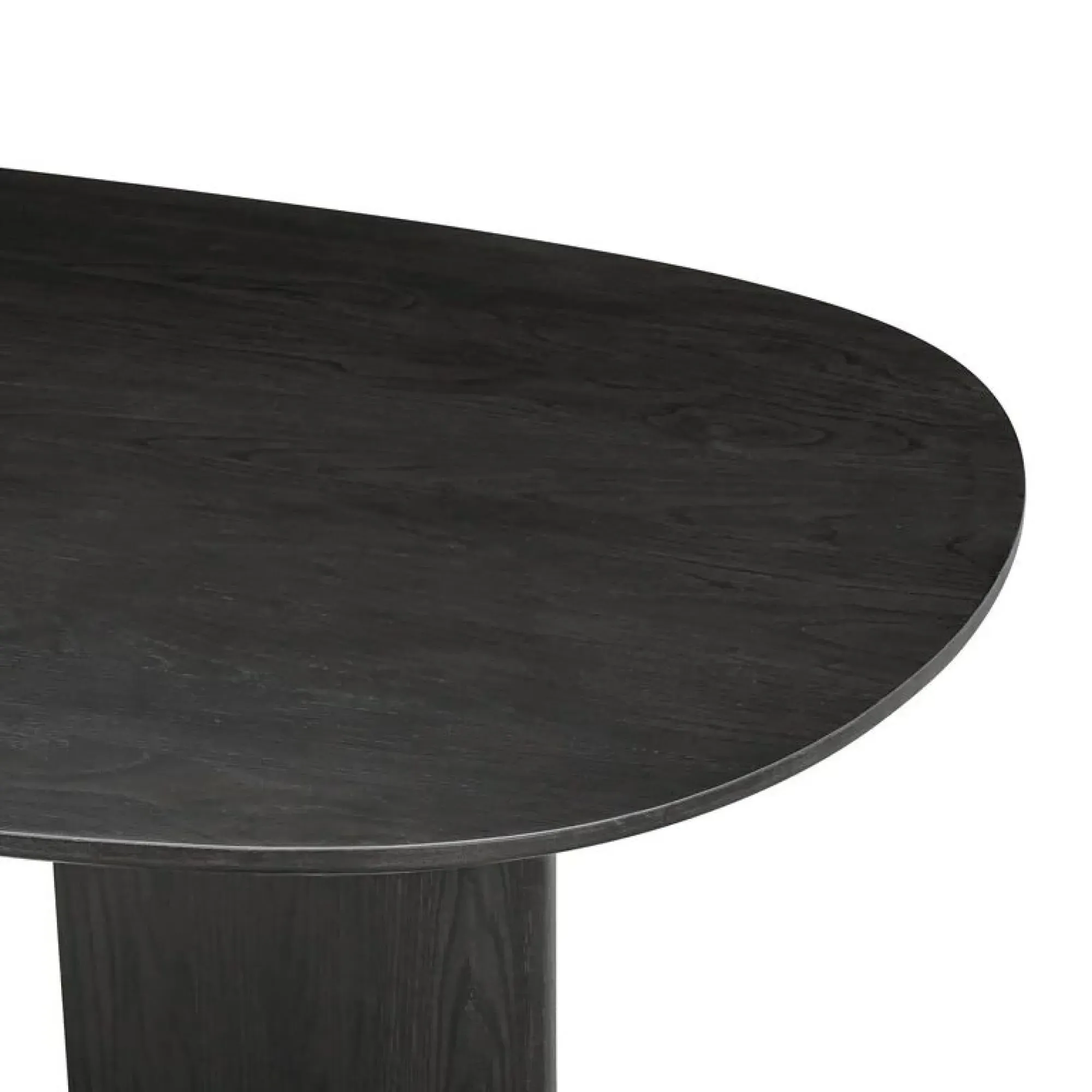 Durban 12 Seater Oval Dining Table - Dark Coffee, Wood