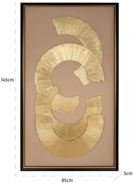 Eden Wall Art - Gold