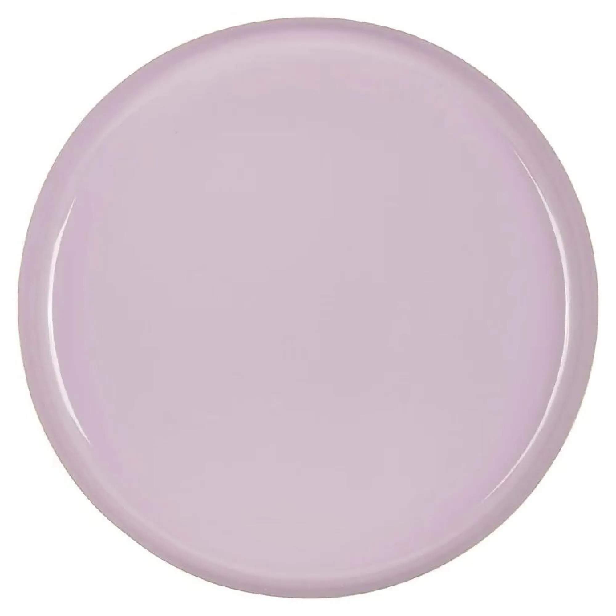 Empire Round End Table - Purple, Gold