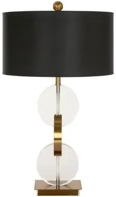Esme Table Lamp - Black, Gold image